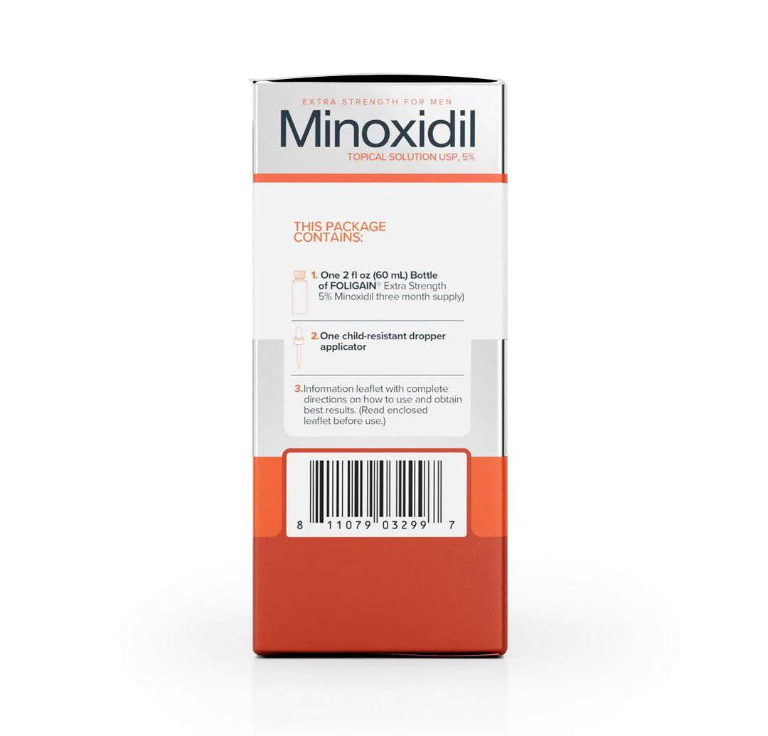Minoxidil, venstre side