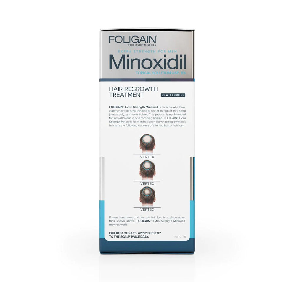 Minoxidil 5% (Low Alcohol) - 3 måneders forbrug